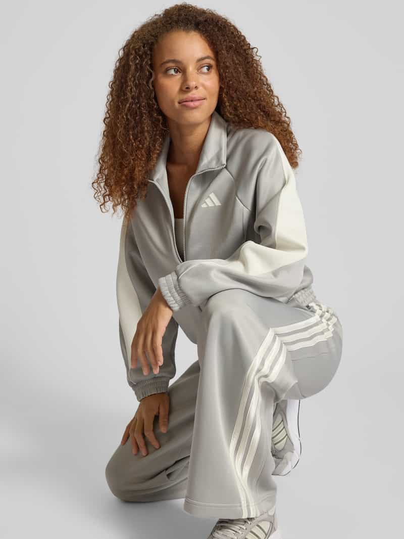 adidas Sportswear Regular fit sweatjack met logoprint model 'Stadium'