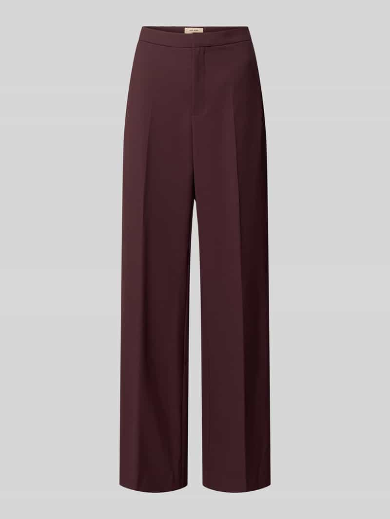 MOS MOSH Stoffen broek met persplooien model 'Leya Miley'