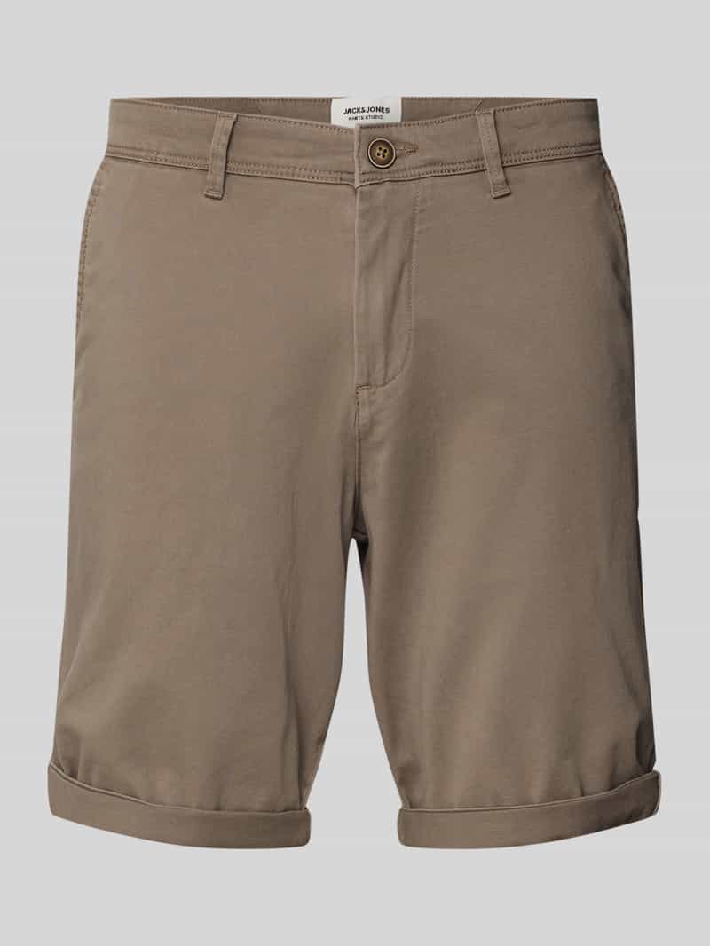 jack & jones Regular fit bermuda met steekzakken model 'IBOWIE'