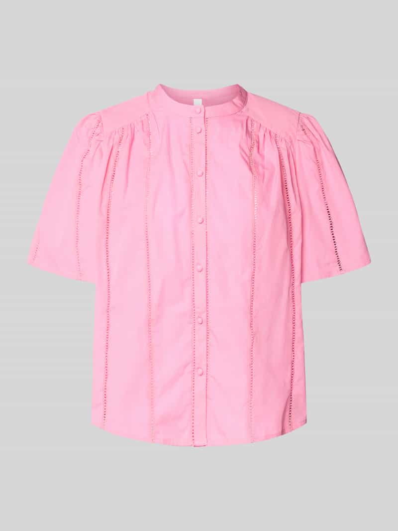 YAS Regular fit blouse met opstaande kraag model 'GUNIA'