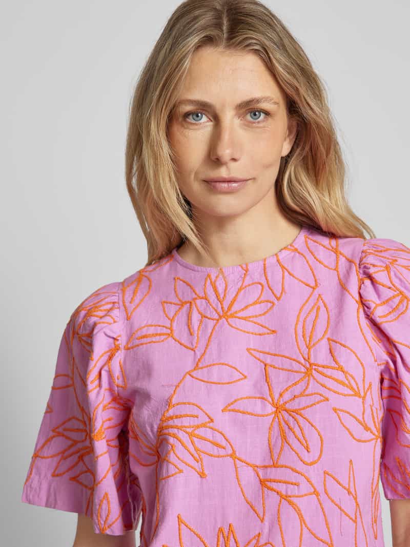 YAS Mini-jurk met motiefstitching model 'CONEA'