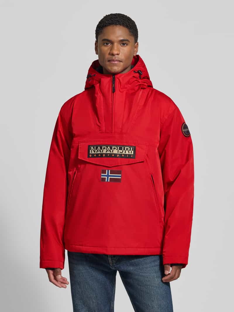 Napapijri Jack met capuchon en korte ritssluiting