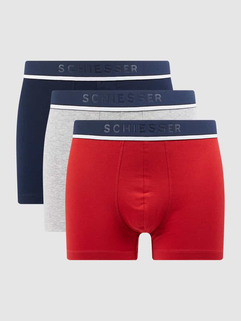Boxershort met stretch in set van 3