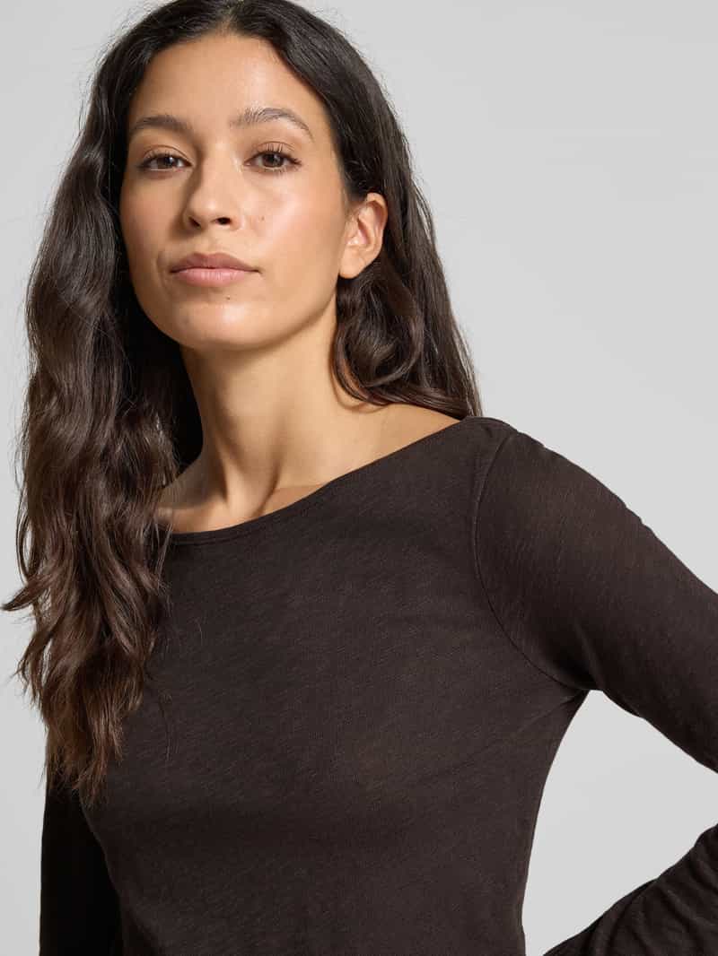 Marc O'Polo Regular fit shirt met lange mouwen van puur katoen