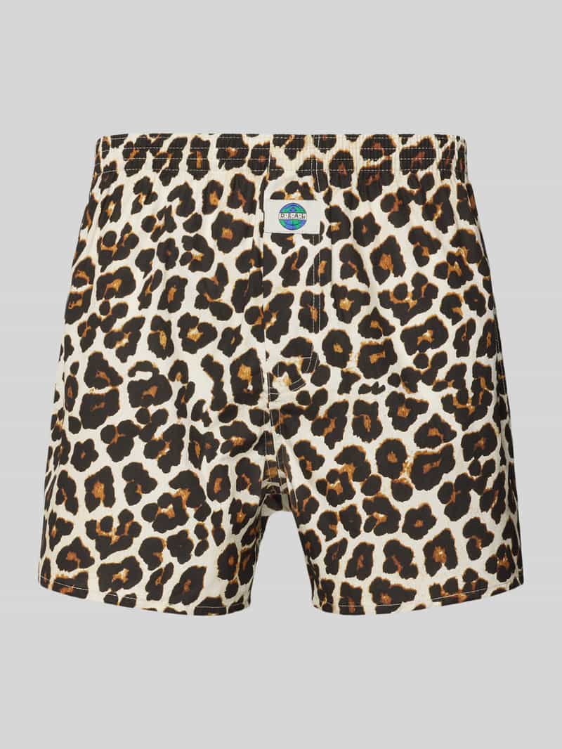 Korte broek met Labeldetail