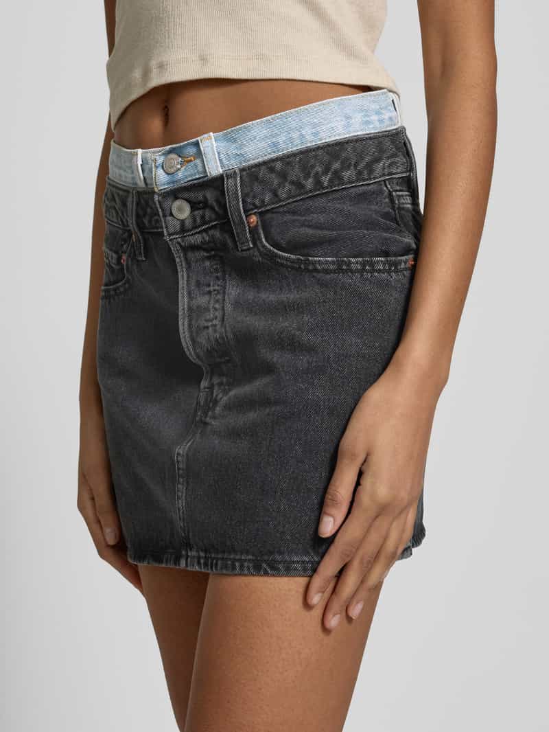 Levi's Jeansrok in dubbele-laagjeslook
