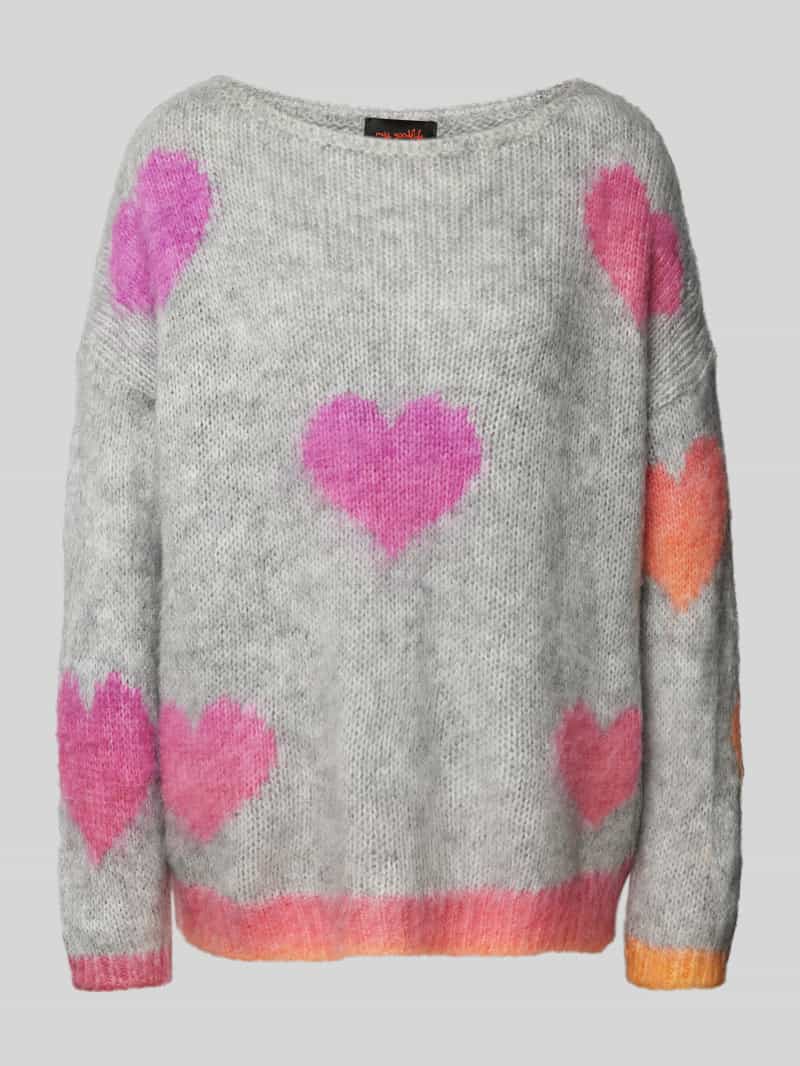 miss goodlife Gebreide pullover met extra brede schouders