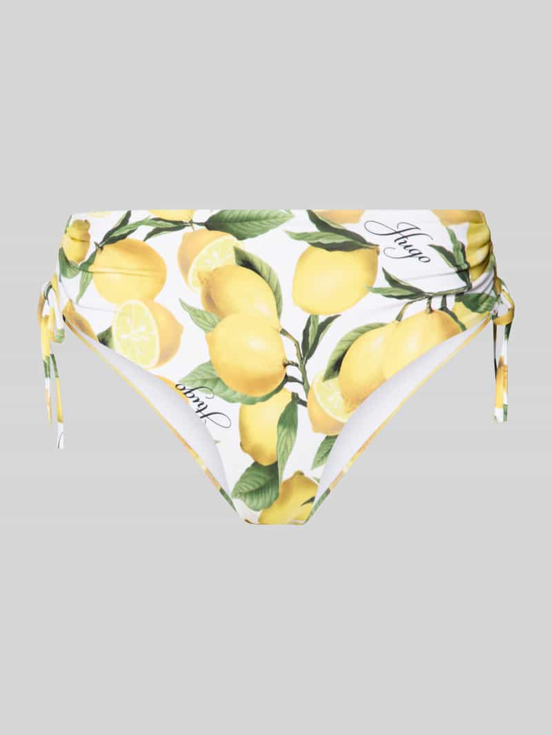 Bikini slip met labelopschrift model 'FANCY'