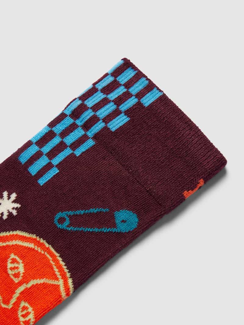 Happy Socks Sokken met all-over motief model 'Gemini'