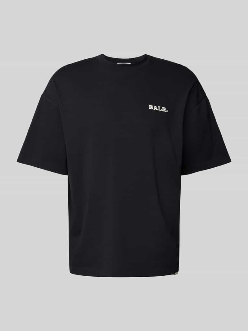 Balr. T-shirt met labelstitching model 'GOTL'