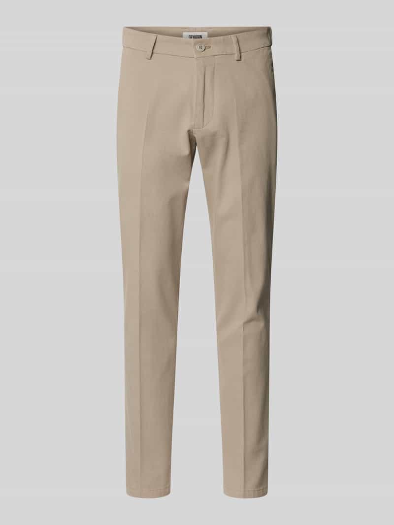 drykorn Stoffen broek met Franse steekzakken model 'AJEND'
