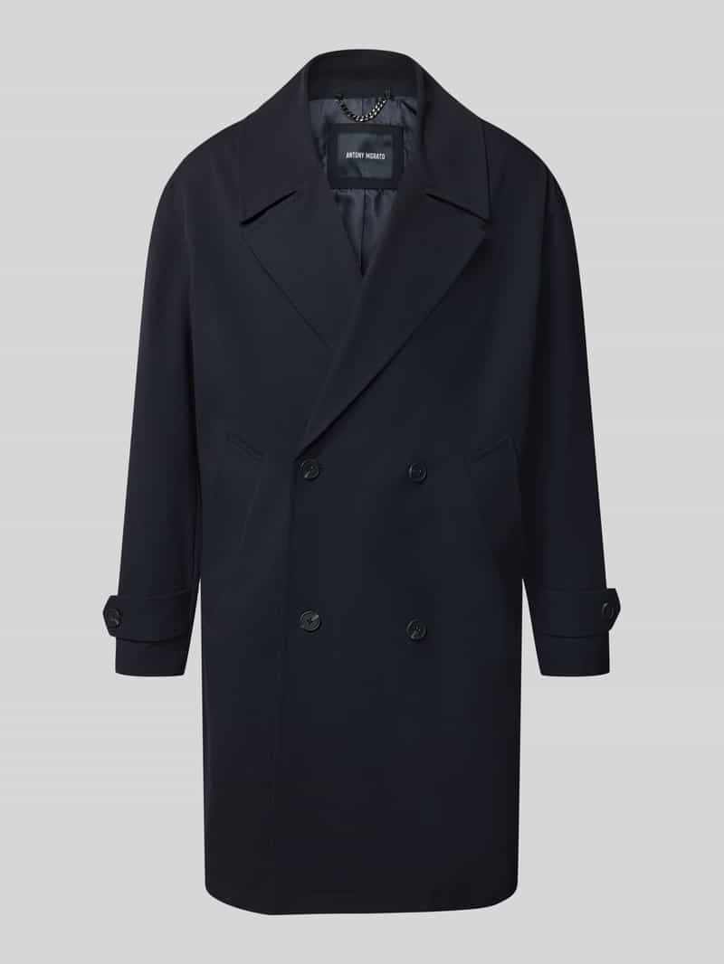 Antony Morato trenchcoat met dubbele knoopsluiting