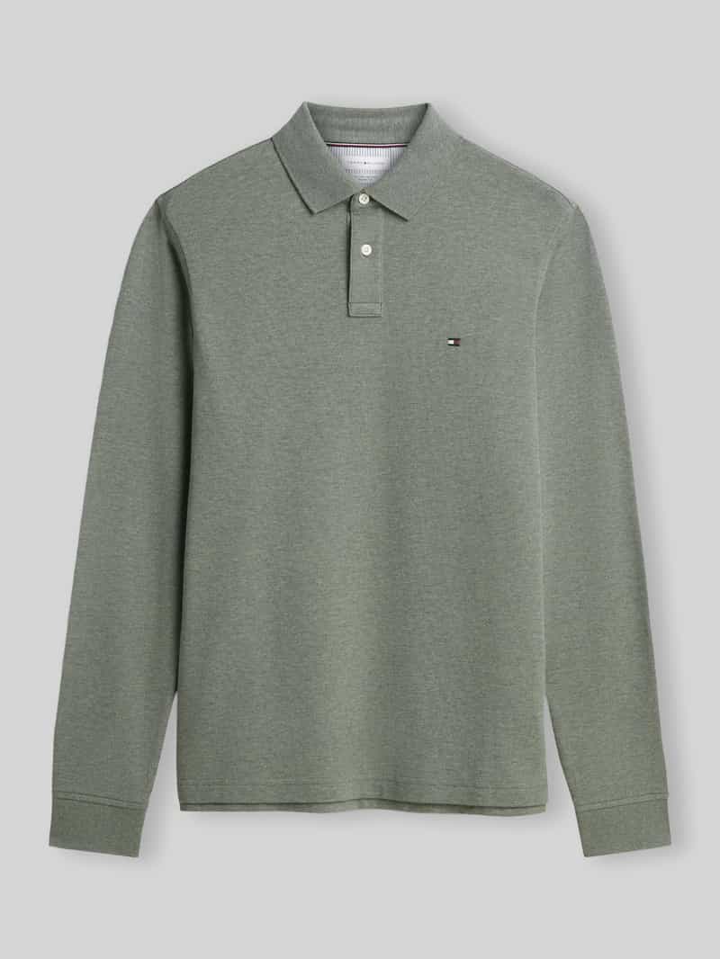 Tommy Hilfiger Regular fit poloshirt van katoenmix