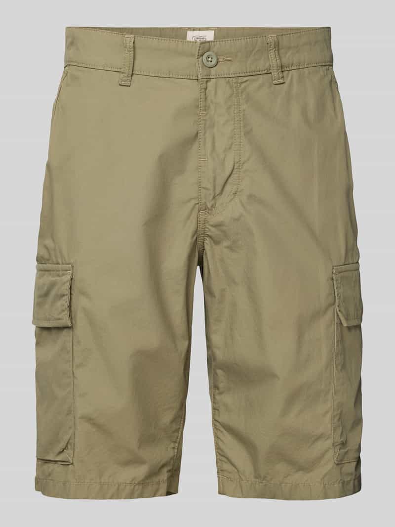 camel active Regular fit bermuda met cargozakken