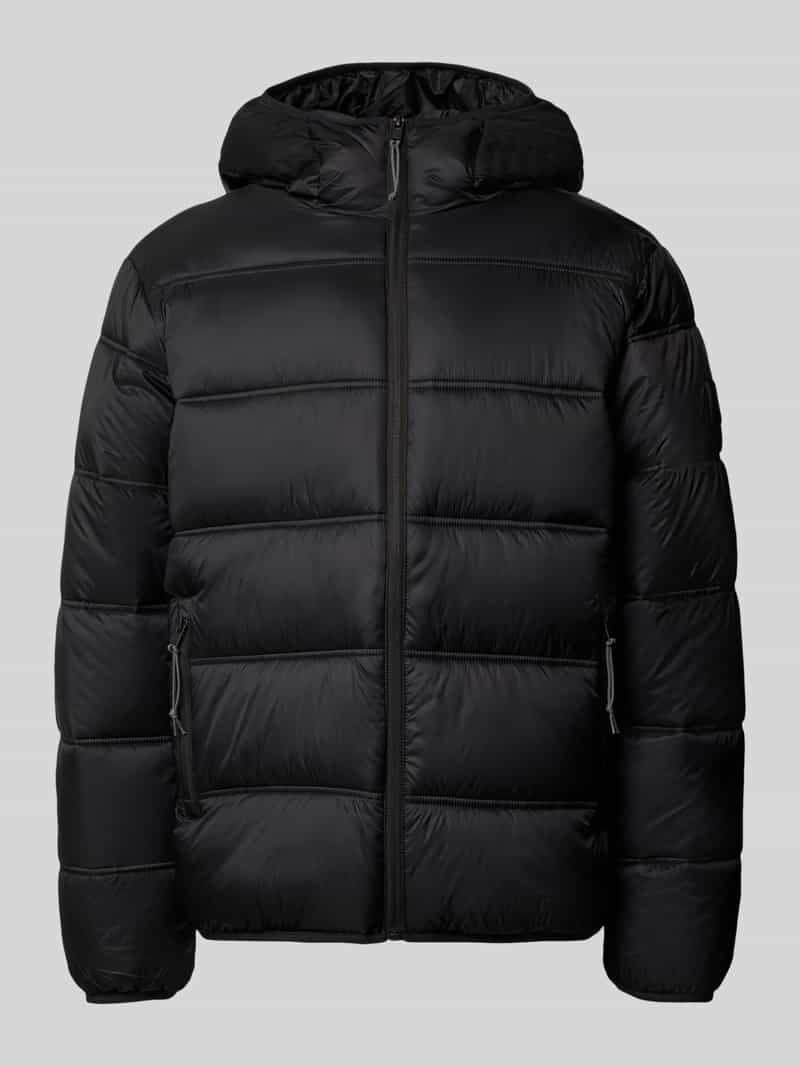 Tommy Jeans Gewatteerd regular fit jack met capuchon