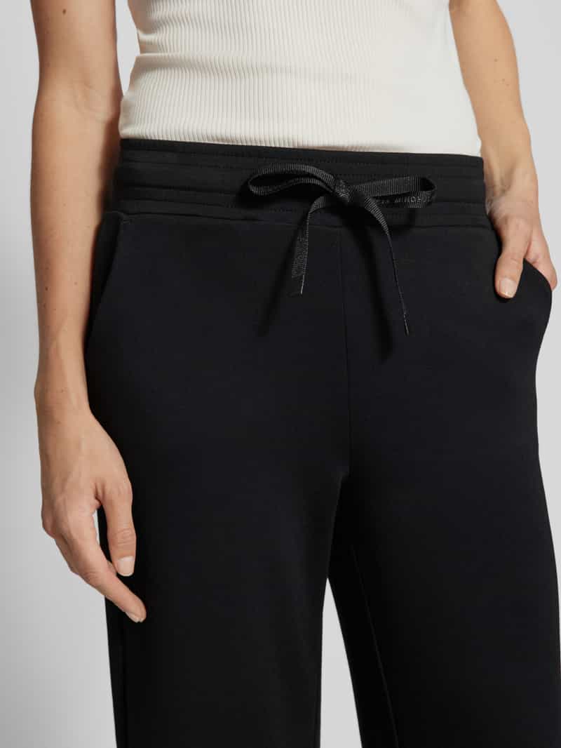 Soyaconcept Sweatpants met wijde pijpen en tunnelkoord model 'Banu'
