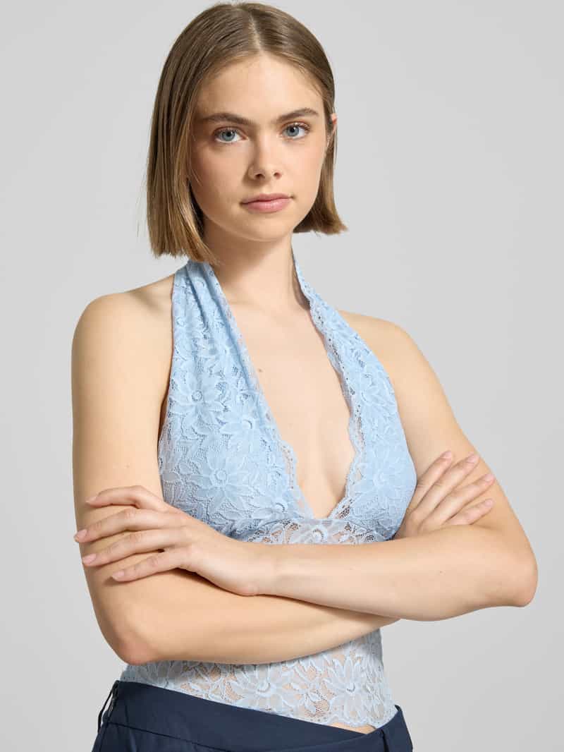 Gina Tricot Haltertop van kant
