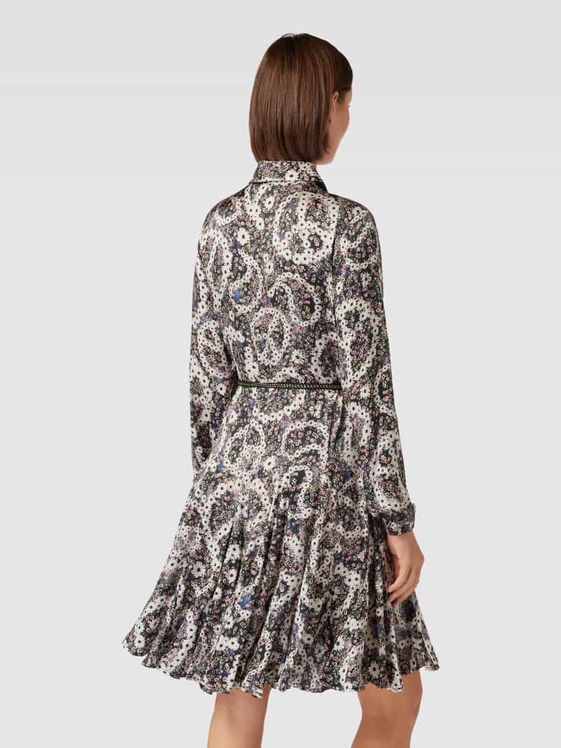 Knielange overhemdjurk van viscose Frogbox