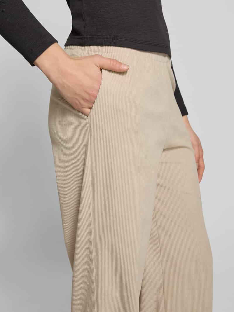 Only Corduroy broek met wijde pijpen model 'LAVENDER'