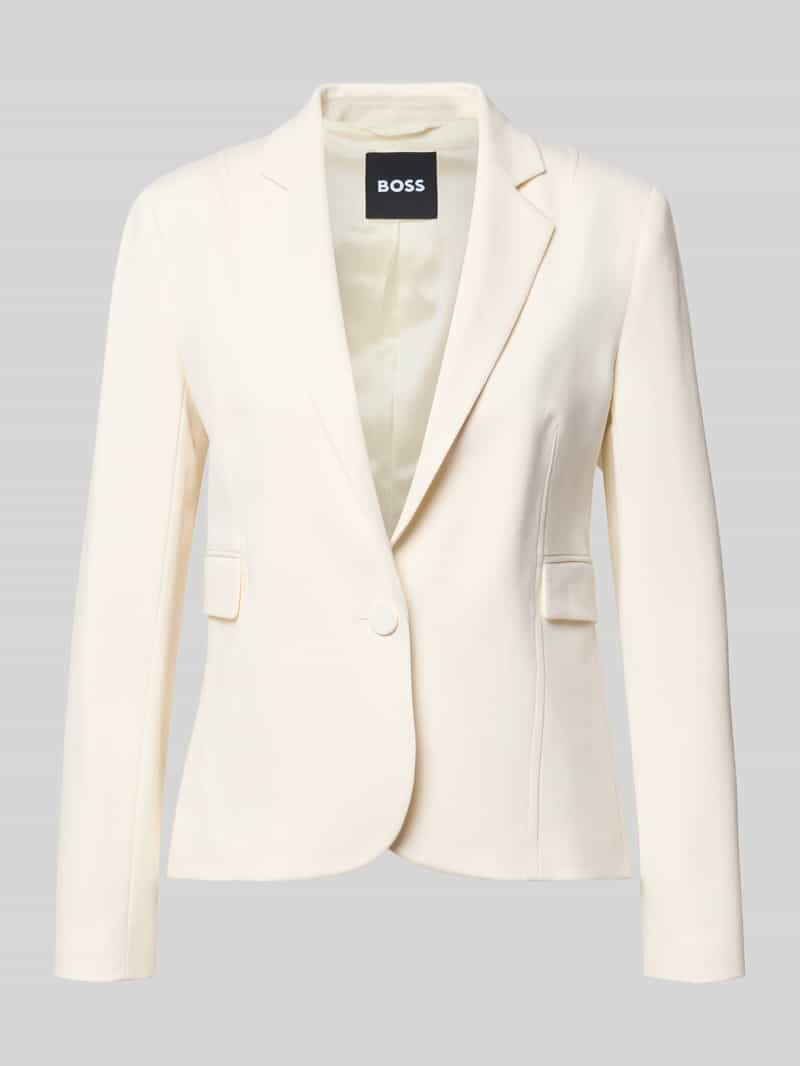 slim fit blazer van viscosemix model 'JIA14'