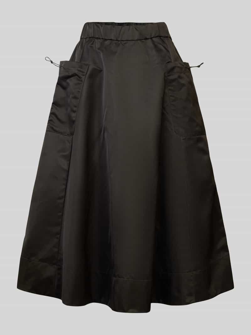 LUISA CERANO Midirok met opgestikte zakken