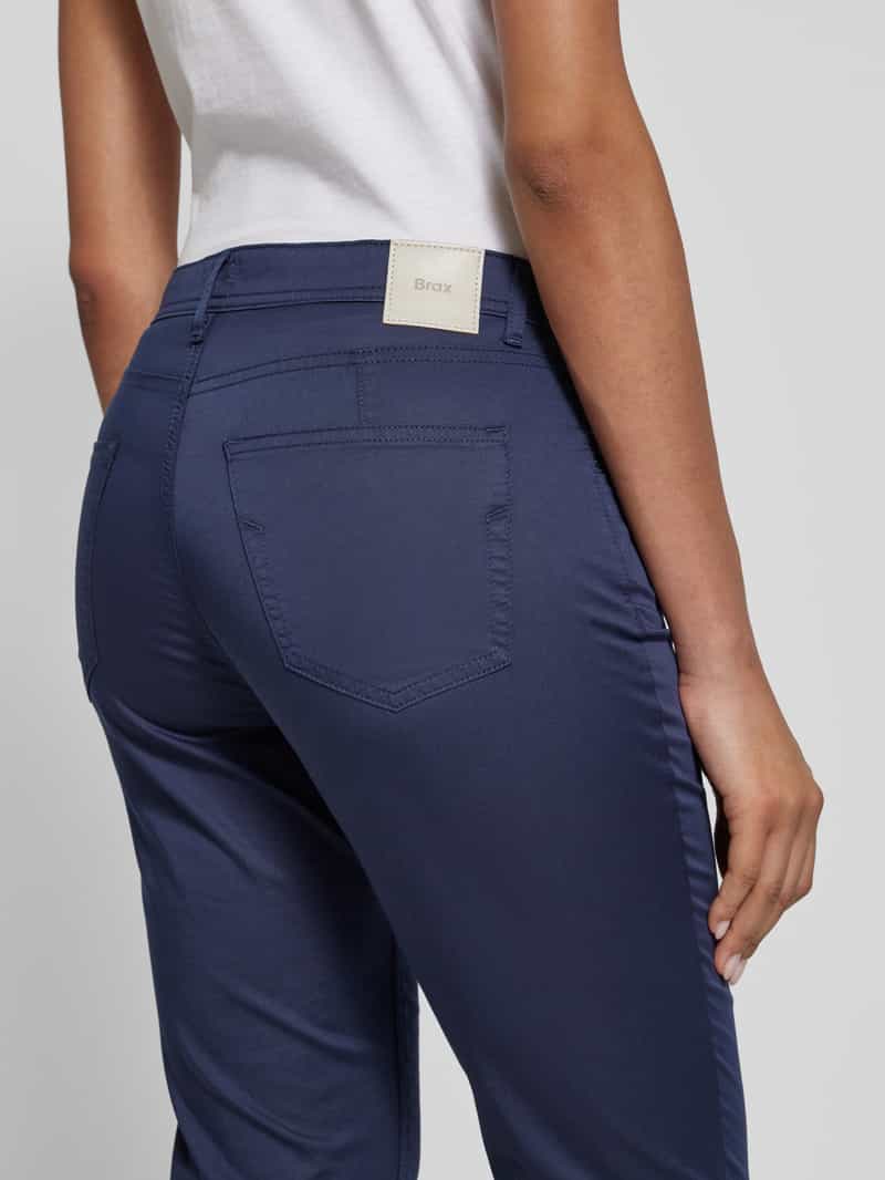 BRAX Stoffen broek met verkorte pasvorm model 'MARY'
