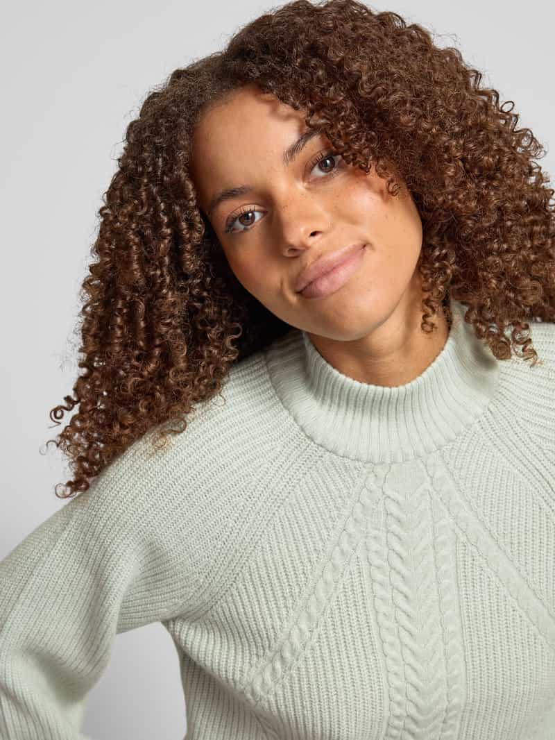 Only Regular fit gebreide pullover van zachte viscosemix model 'KATIA'
