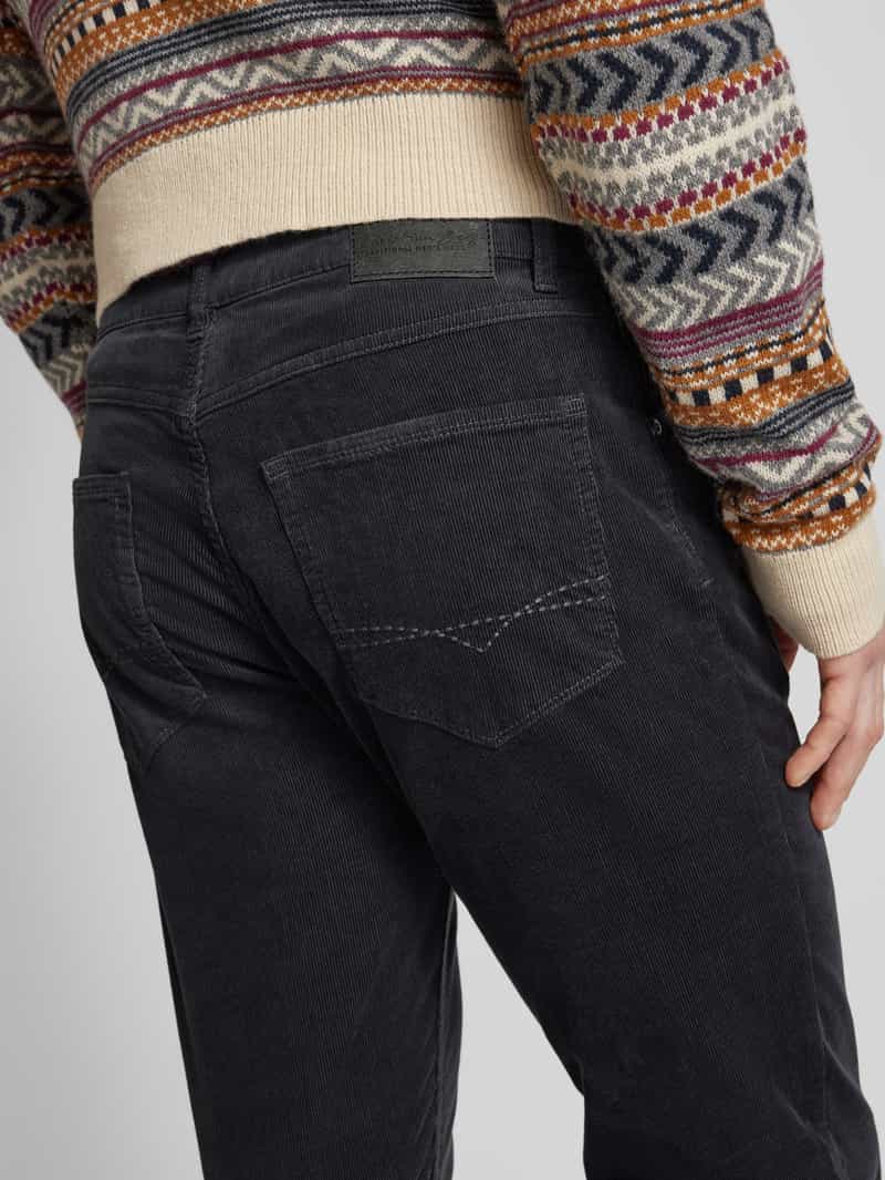 Christian Berg Men Corduroy broek met 5-pocketmodel