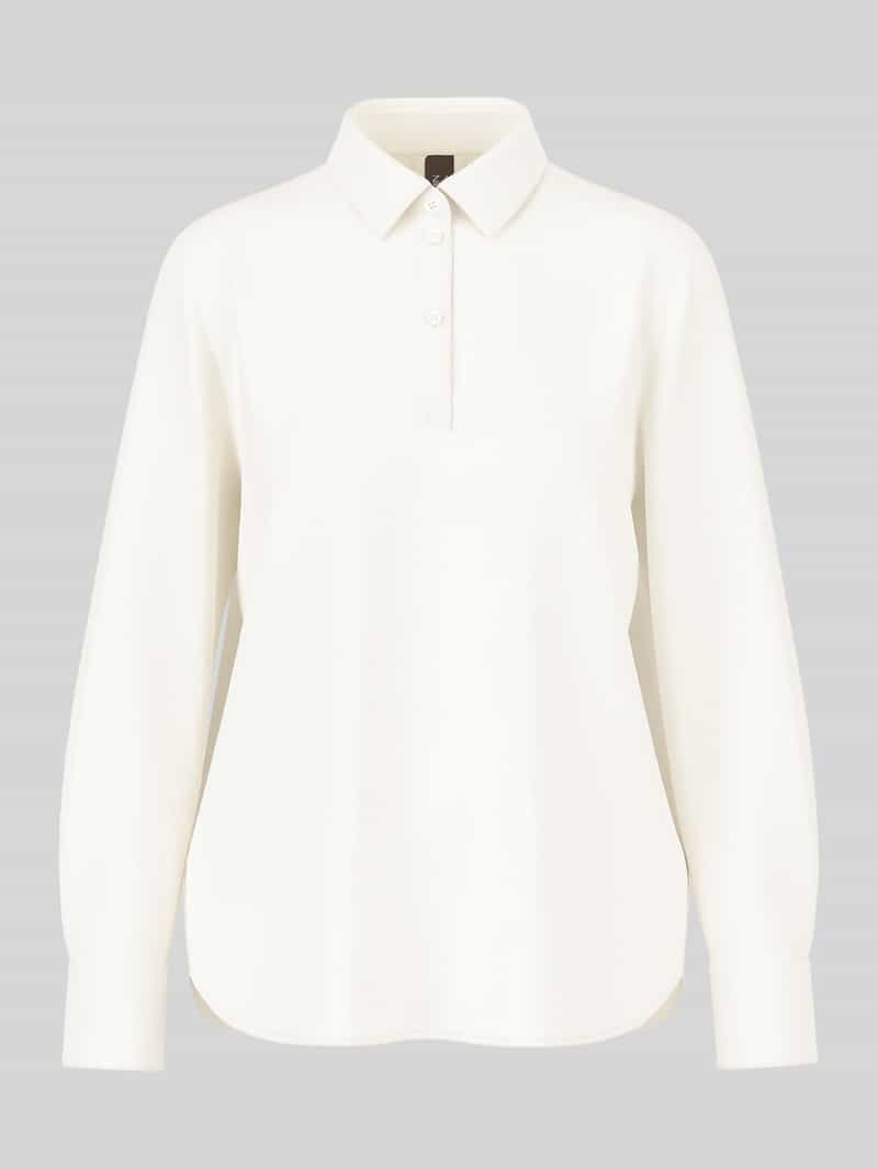 Marc Cain Overhemdblouse met ballonmouwen