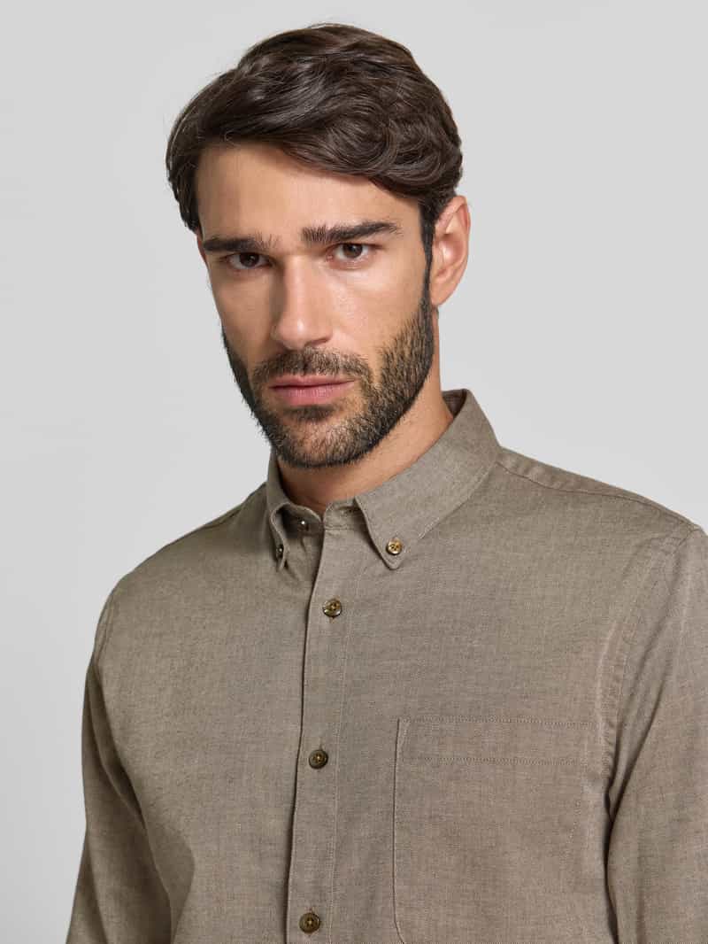 Matinique Vrijetijdsoverhemd met knoopsluiting model 'trostol