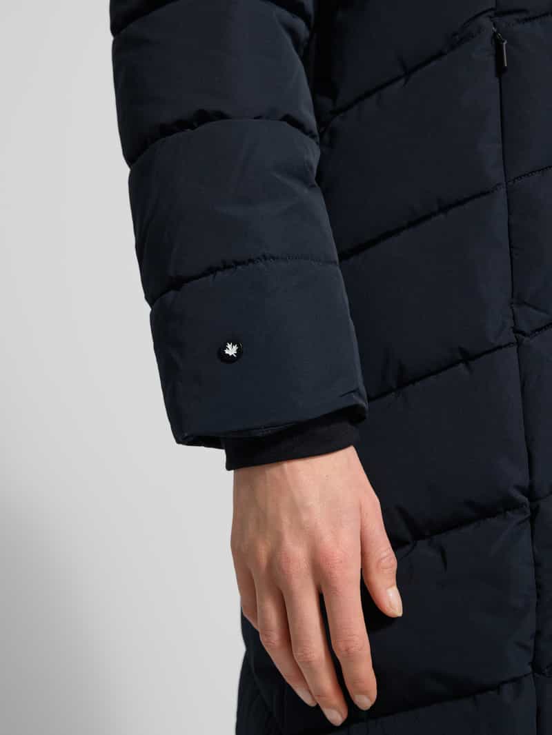 khujo Gewatteerde lange jas met tweewegsritssluiting model 'FLESCH'