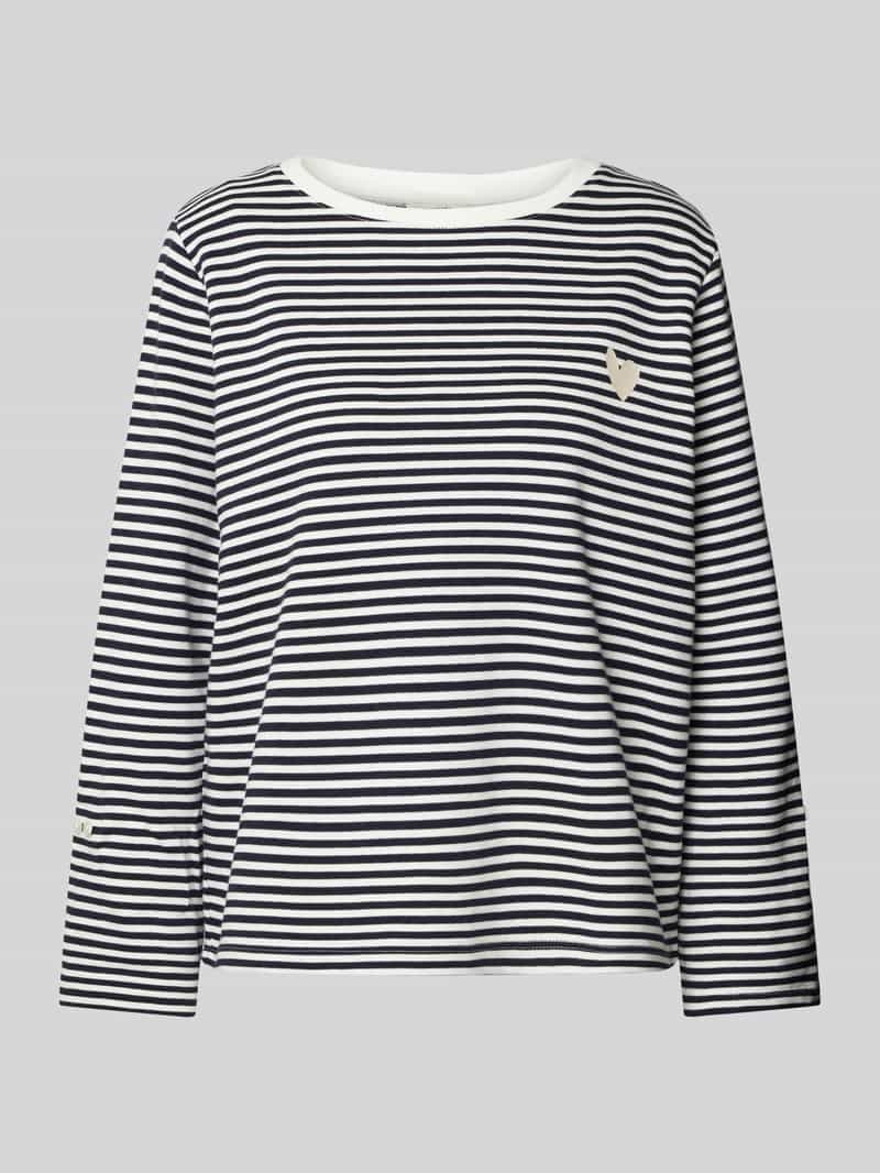 Tom Tailor Comfort fit sweatshirt met all-over motief