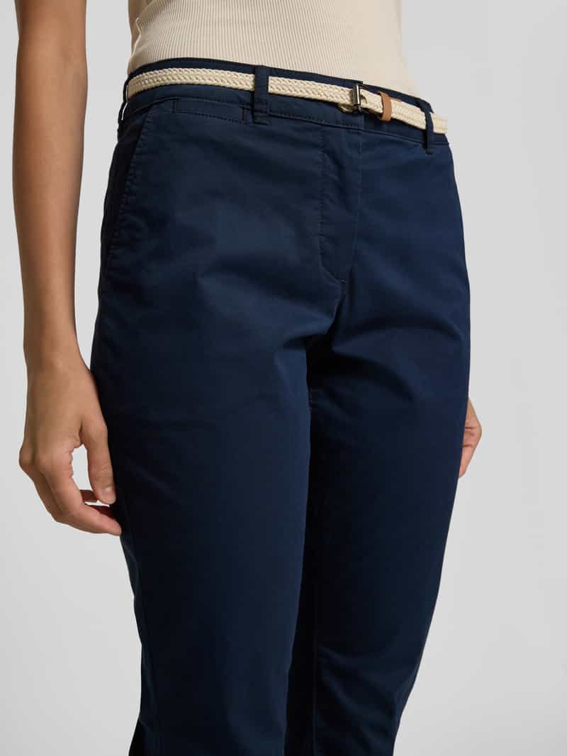 Tom Tailor Slim fit chino met riem