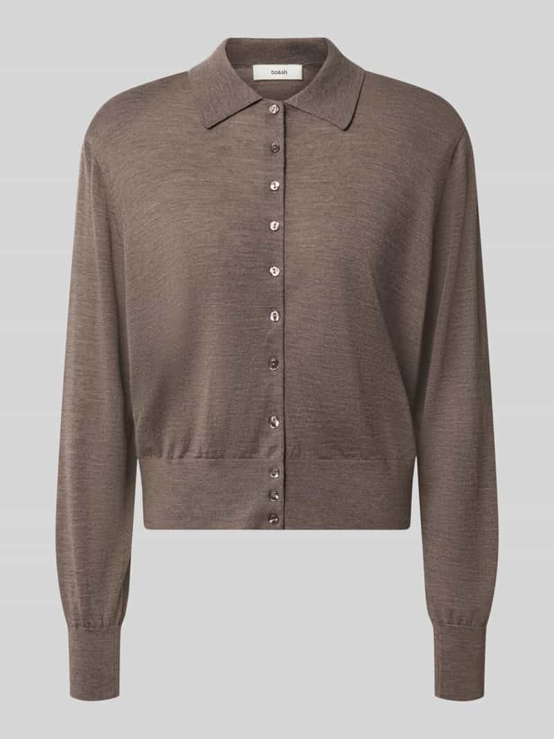 Regular fit cardigan van pure wol model 'BOSTON'