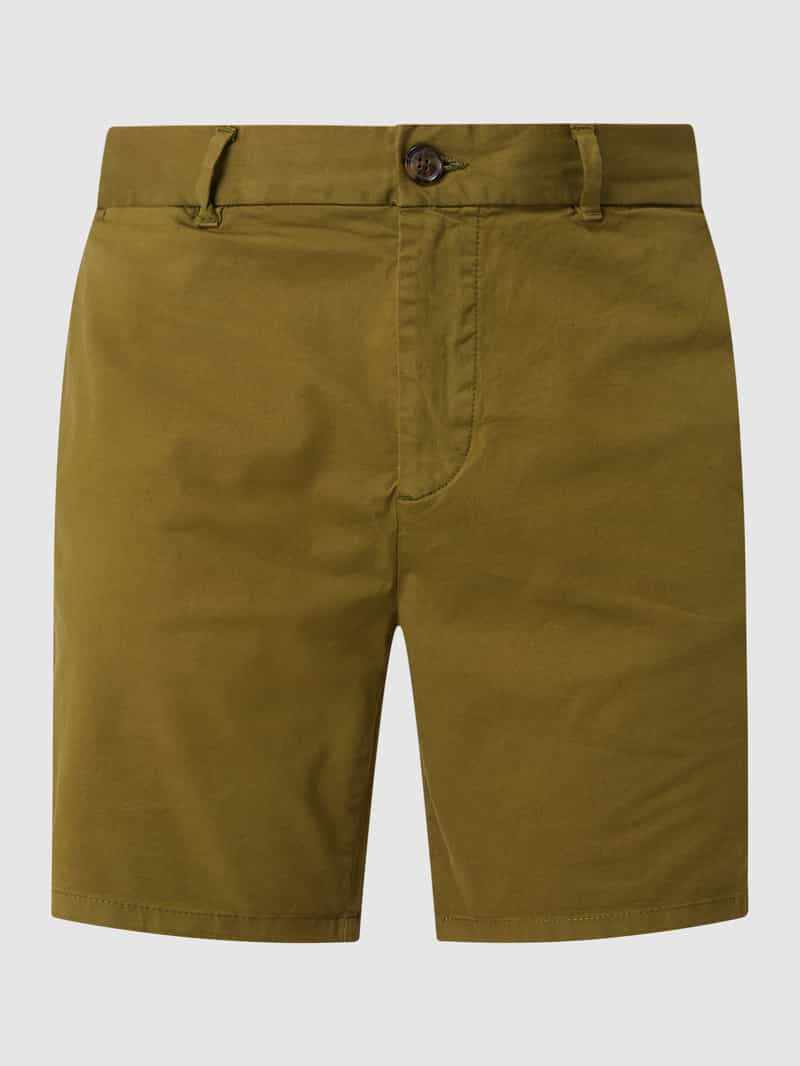 Scotch & Soda Korte chino met biologisch katoen, model 'Stuart'