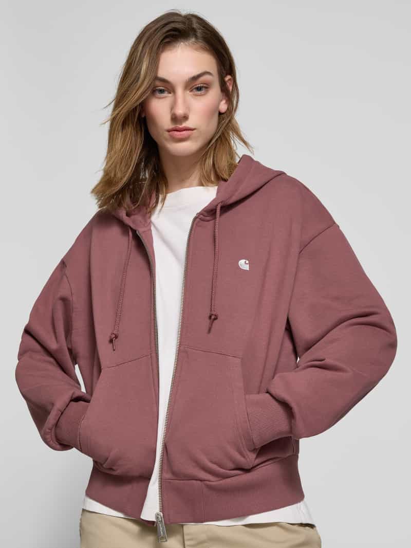 Carhartt Work In Progress Sweatjack met ritssluiting