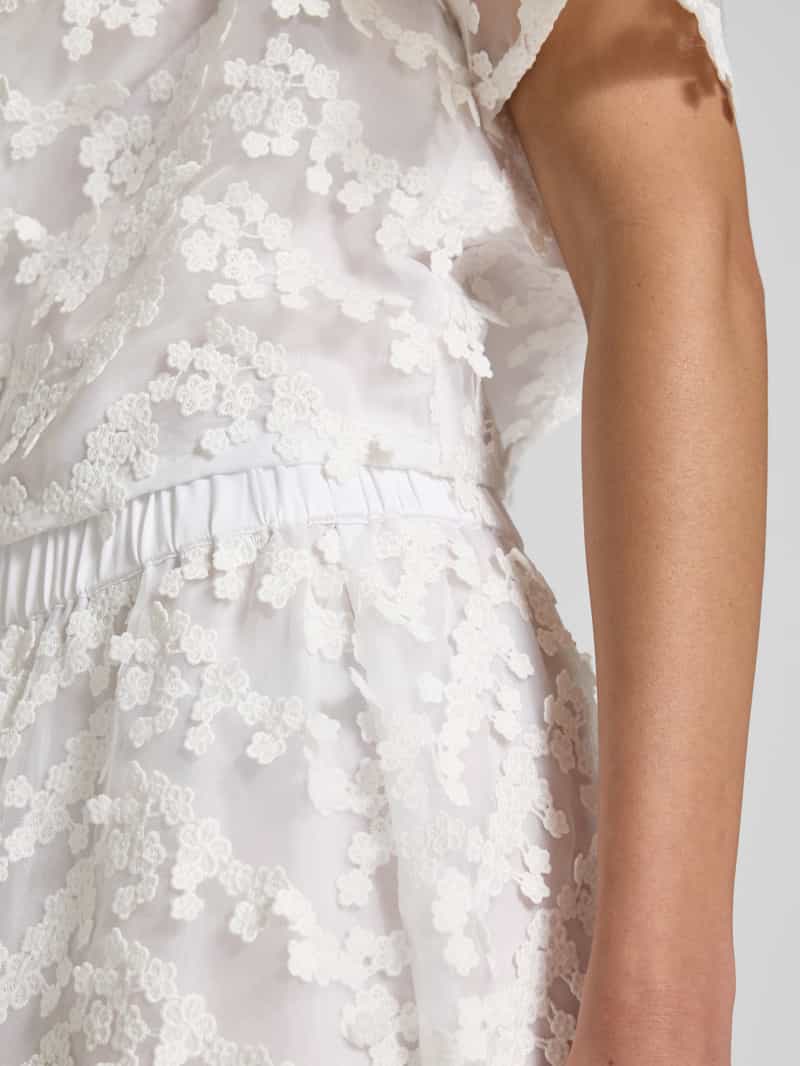Jake*s Collection Midirok met kanten bekleding