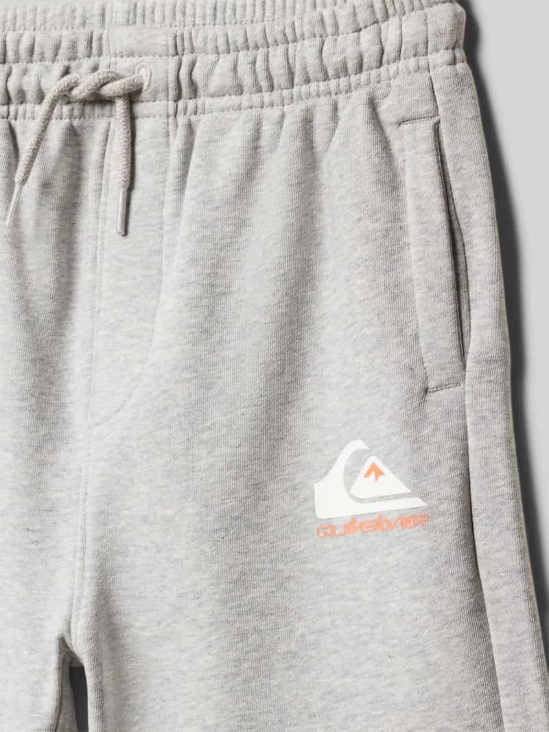 Quiksilver Regular fit sweatshorts met labelprint model 'EASY DAY'