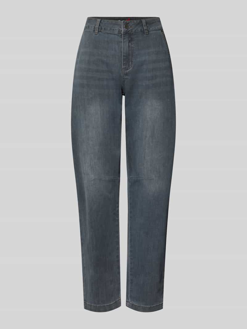 Buena Vista relaxed fit barrel jeans van katoenmix model 'Barrel long'
