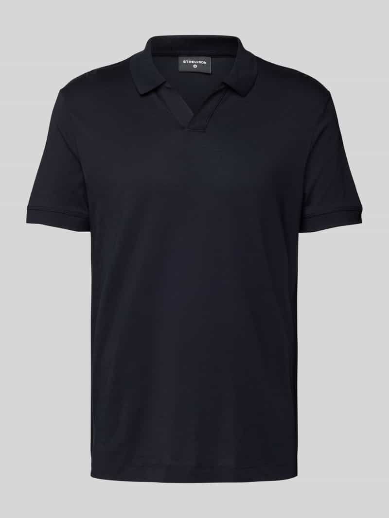 Strellson Poloshirt met ribboorden model 'Clark'
