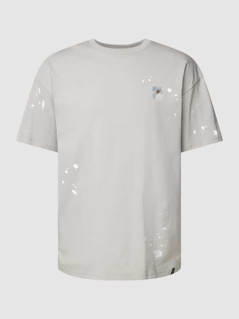 T-shirt met motiefprint, model 'Gaetano' ELIAS RUMELIS