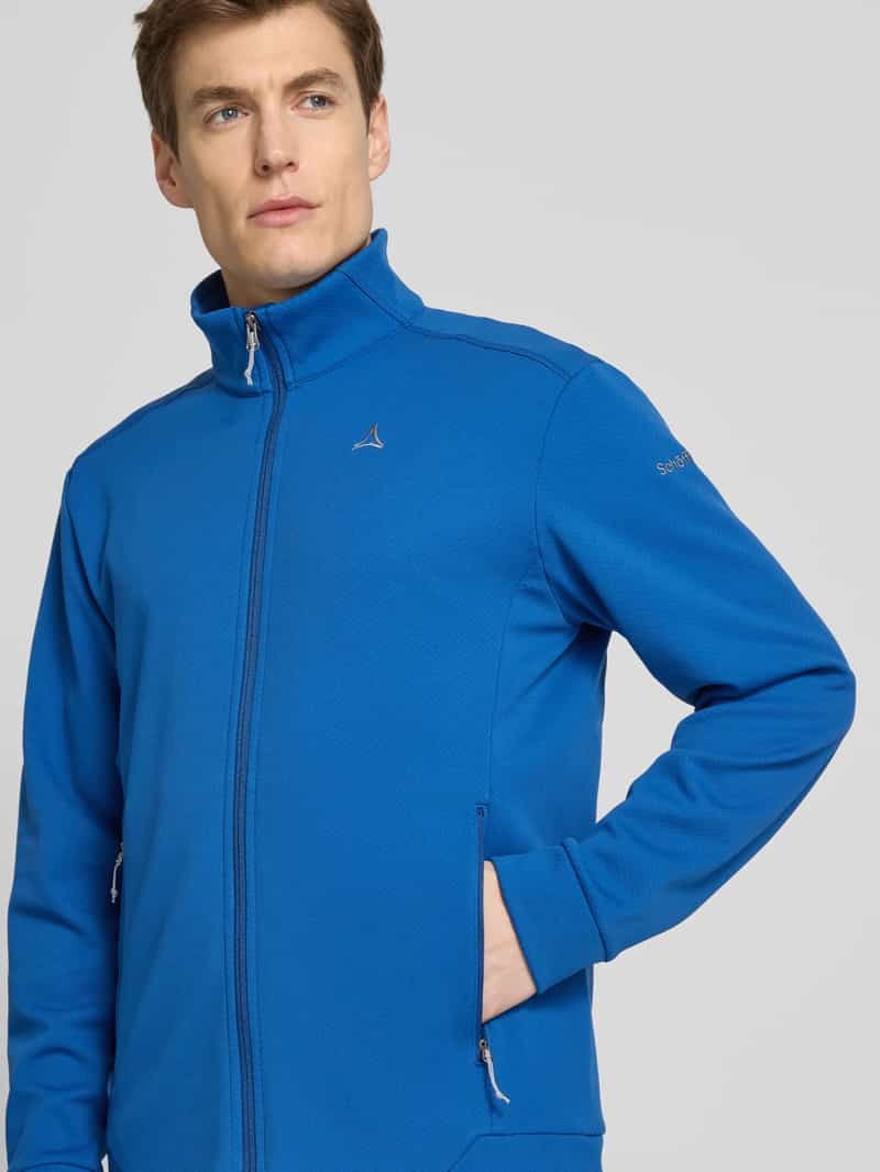 Schöffel Fleecejack met logostitching model 'Uriezzo'