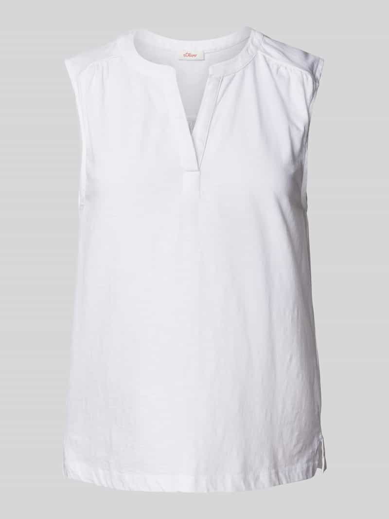 s.Oliver RED LABEL Top met tuniekkraag