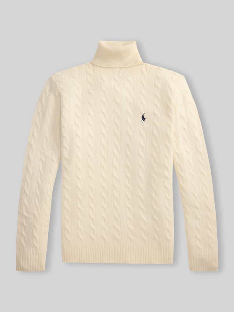 Polo Ralph Lauren pullover in Slim fit van mix van wol en kasjmier