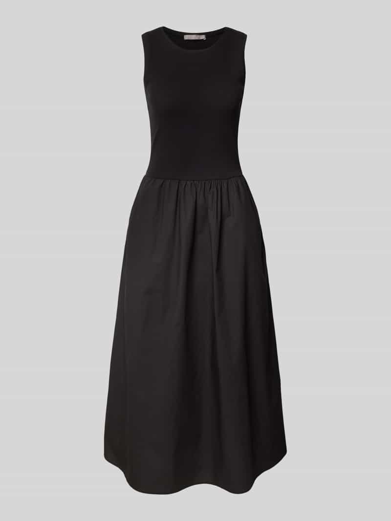 Christian Berg Woman Selection Midi-jurk in riblook