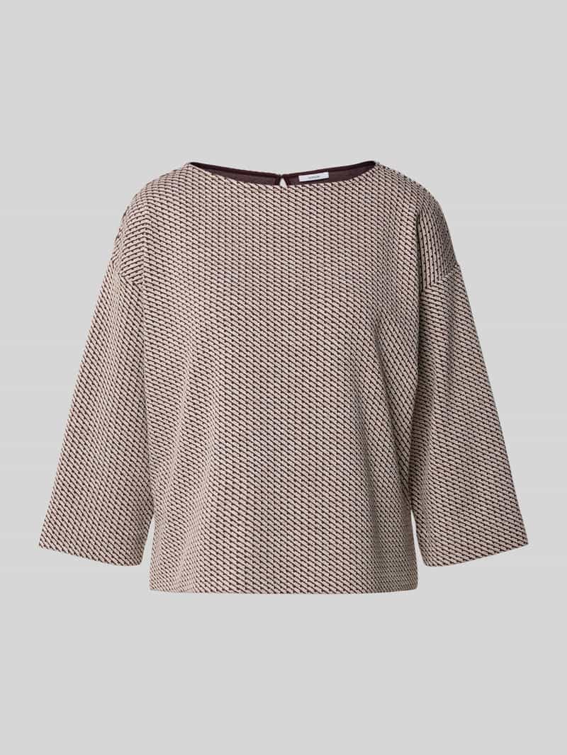 Opus Sweatshirt met 3 4-mouwen model 'TADITA'