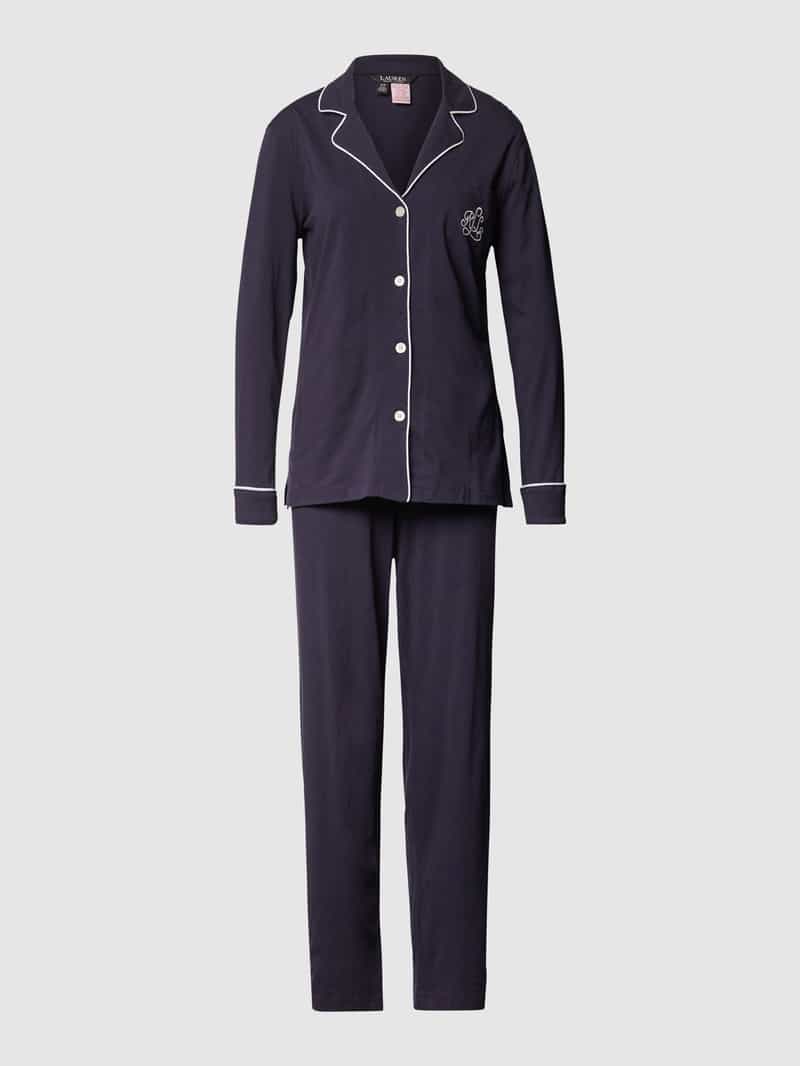 Lauren Ralph Lauren Pyjama van katoen-modalmix