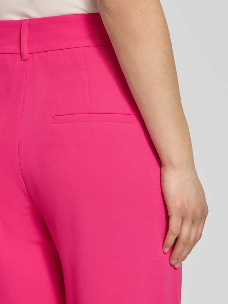 s.Oliver BLACK LABEL Relaxed fit pantalon van crêpe