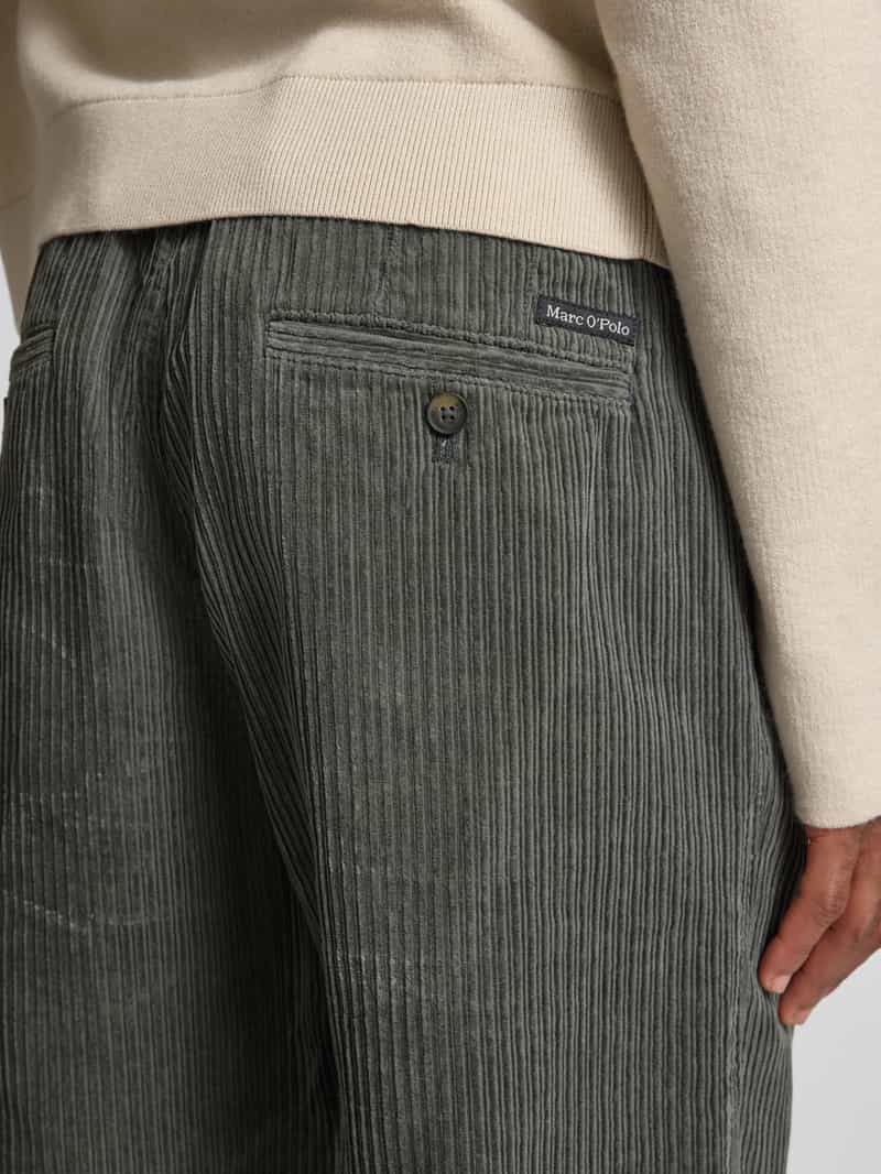 Marc O'Polo Relaxed fit corduroy broek van puur katoen model 'BELSBO JOGGER'