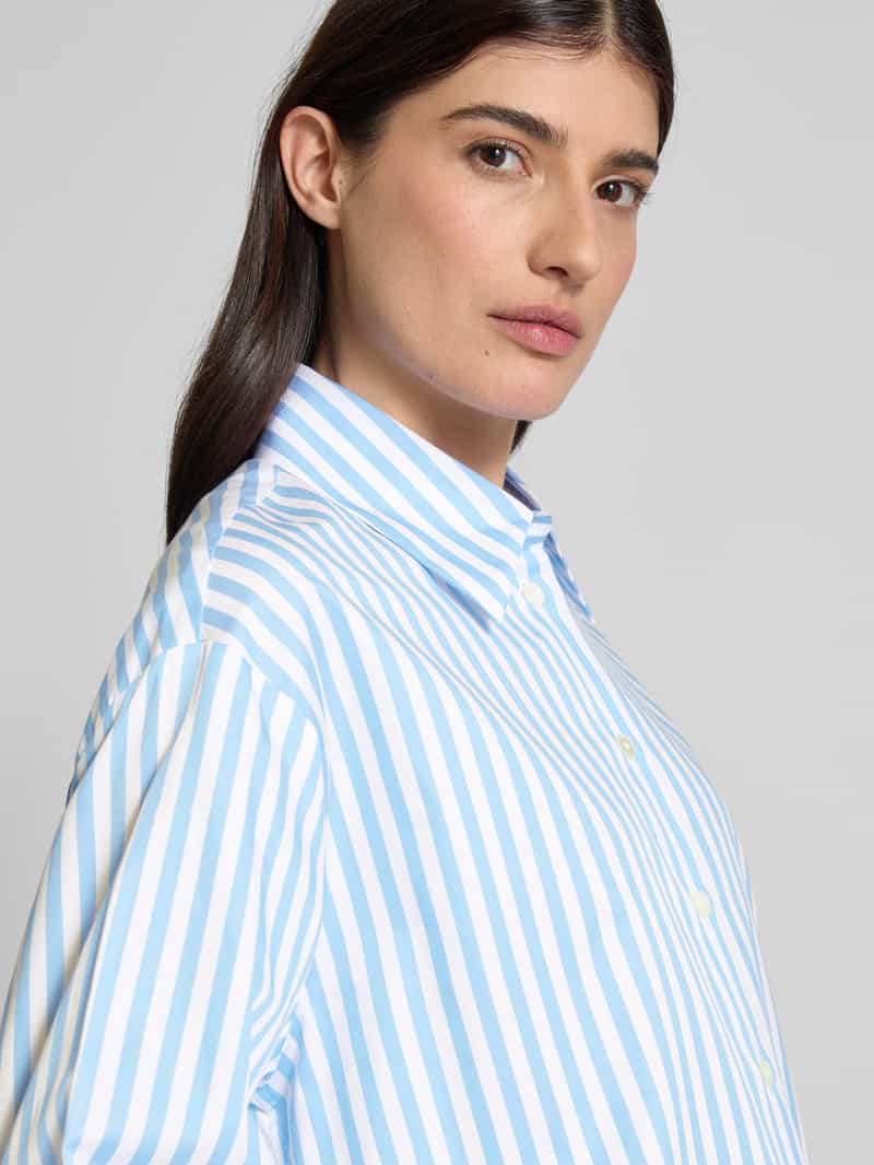 seidensticker Oversized overhemdblouse met doorknoopsluiting